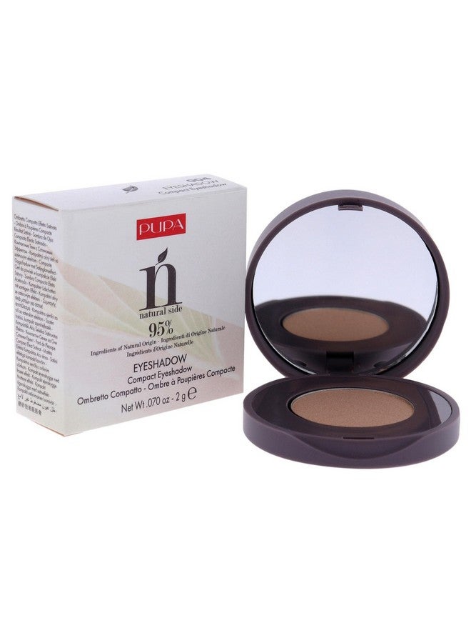 Milano Natural Side Eyeshadow 004 Light Gold Light Satin Easy Blending Eyeshadow Powder To Make Eyes Pop Neutral Shadow Color Paraben Silicone Free Formula 0.07 Oz