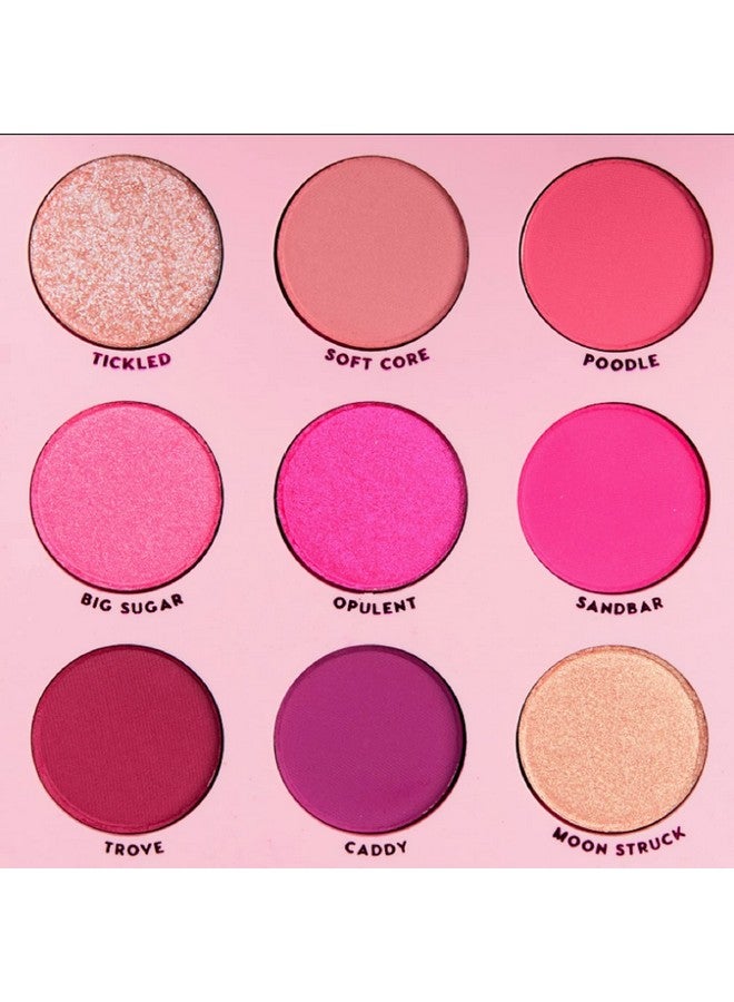 Eyeshadow Palette Ooh La La Pink Monochromatic Shades 0.3 Ounce Powder