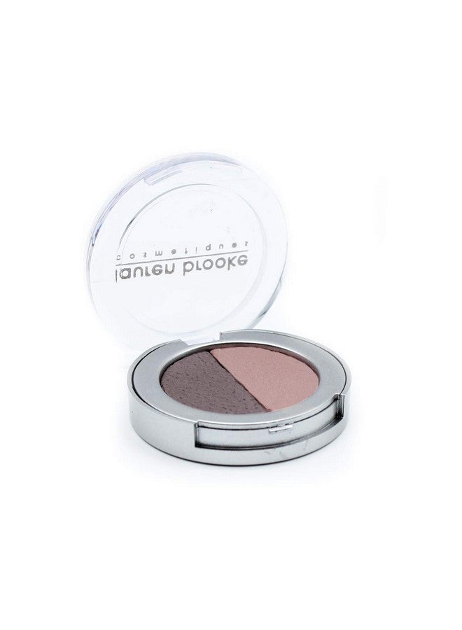 Pressed Eyeshadow Duo Natural Organic Makeup (Smokey Plum/Sweet Pea)