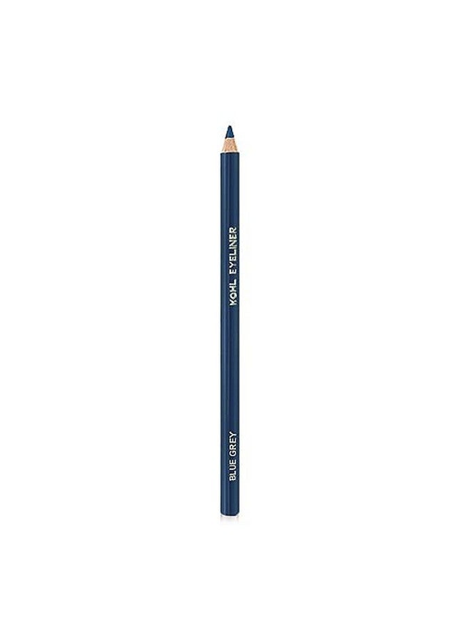 Eyeliner Pencil Blue Grey Line Shape Define Eyes With Nourishing Color Aloe Vera & Ecocert Natural Skincare Emollients Sustainable Wood Eye Liner No Cruelty Vegan 1.4G