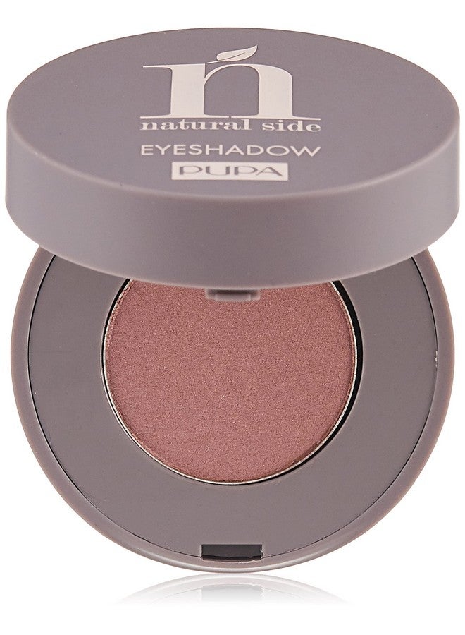 Milano Natural Side Eyeshadow 002 Intense Mauve Light Satin Easy Blending Eyeshadow Powder To Make Eyes Pop Neutral Shadow Color Paraben Silicone Free Formula 0.07 Oz