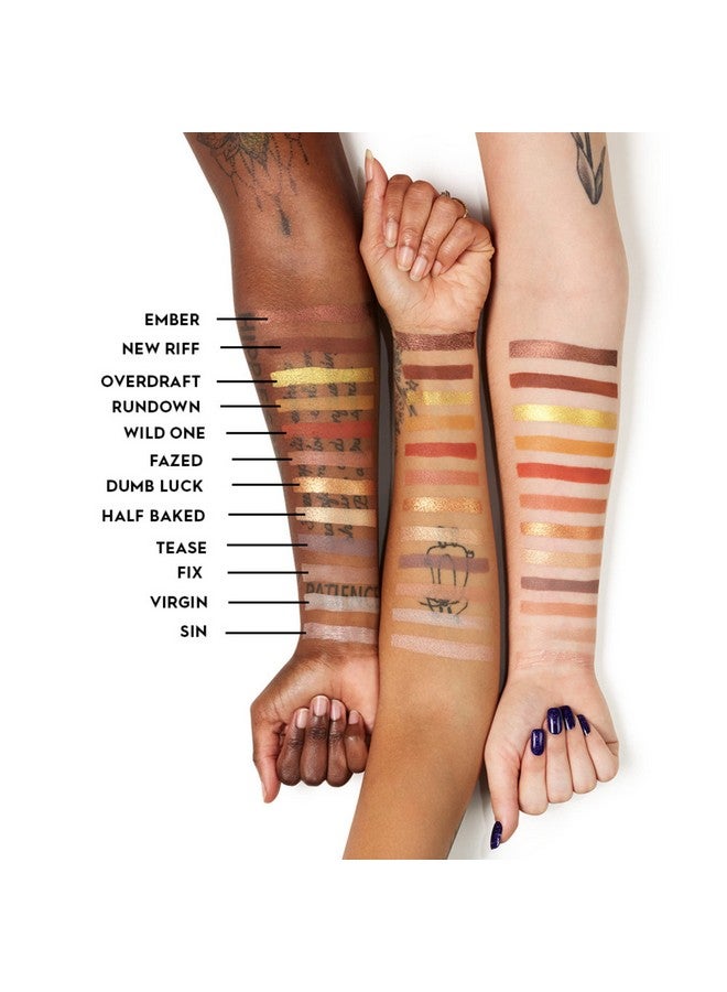 24/7 Eyeshadow Compact Award Winning & Long Lasting Eye Makeup Up To 12 Hour Wear Ultra Blendable Pigmented Color Vegan Formula Ember (Deep Copper Metallic)