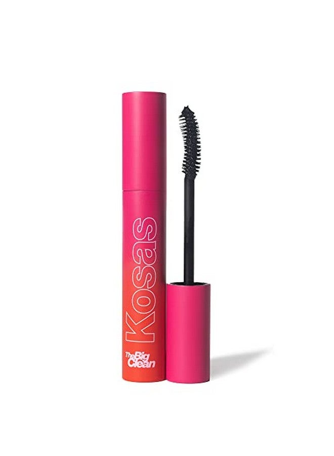 The Big Clean Mascara ; Longwear Fluffy Lashes Intense Black
