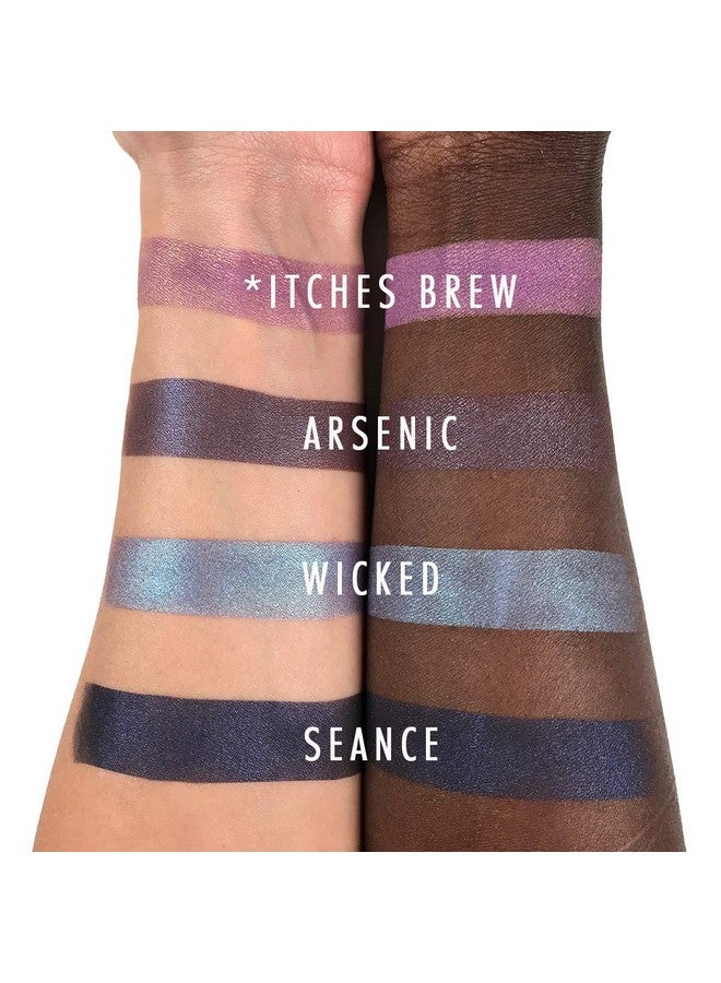 Eyeshadow Longer Lasting With No Creasing 100% Vegan And Cruelty Free Loose Mineral Powder Handmade In Usa (Black Magic)