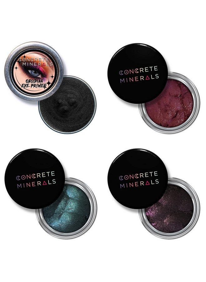 Variety Collection Silkysmooth And Highly Pigmented Cosmetics 100% Vegan And Cruelty Free Loose Mineral Eyeshadow Powder Handmade In Usa (Dark Arts)
