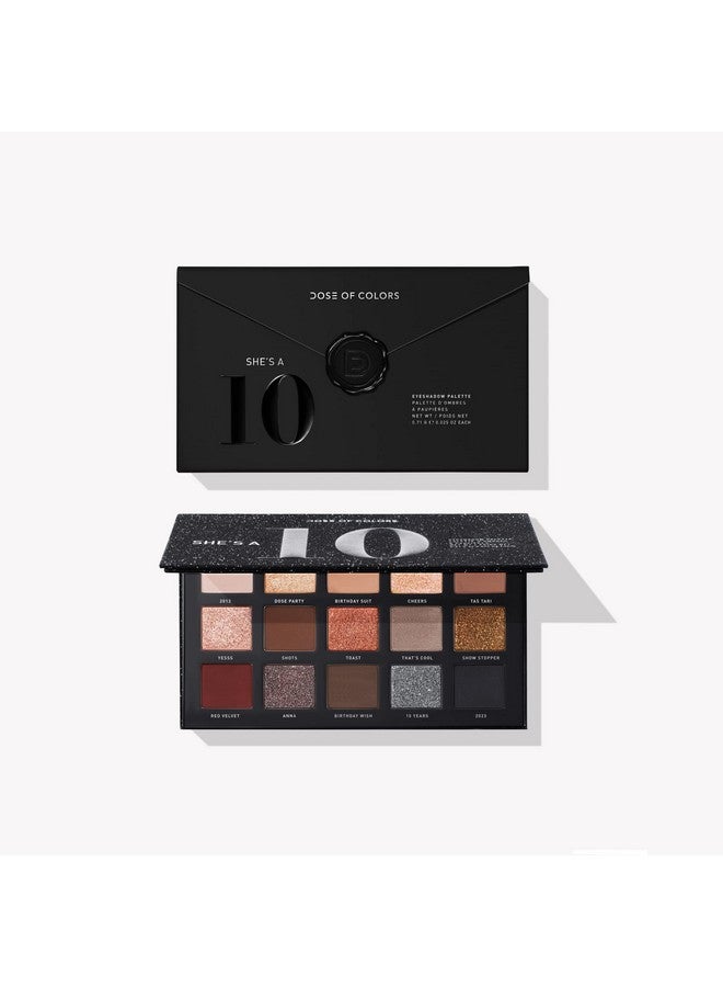 10 Yrs Birthday Collection She'S A 10 Eyeshadow Palette