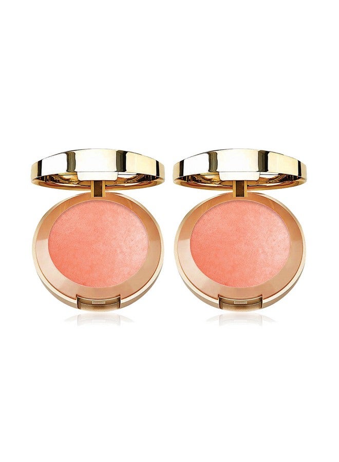 Set Of 2 Milani Baked Blush Luminoso 0.12 Ounce Bundled By Maven Gifts