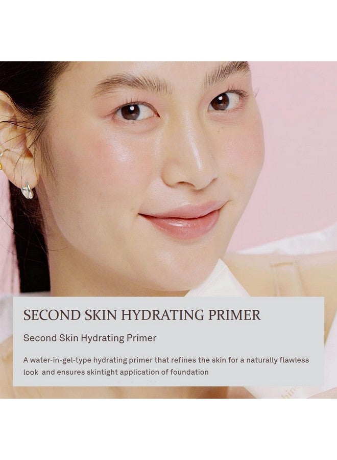 Second Skin Hydrating Primer Makeup Boosting Moisturizing Primer For Lasting Pore Coverage For Flawless Skin Smooth & Supple Skin 1.35 Fl.Oz.