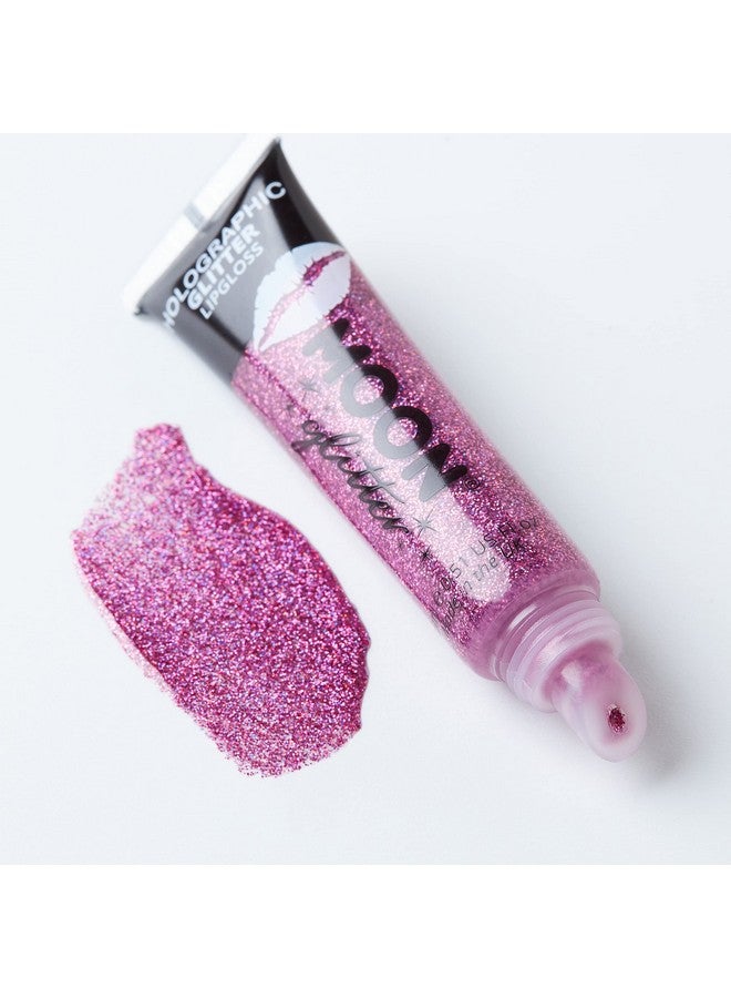 Holographic Glitter Lipgloss By Moon Glitter 0.50Fl Oz Set Of 6