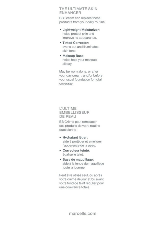 Bb Cream Beauty Balm Medium Dark Tint Lightweight Hydration Hypoallergenic 45 Ml