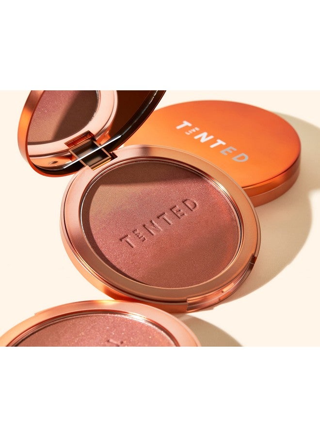 Huebeam Blushing Bronzer: Highly Pigmented Blushing Bronzer Buildable And Blendable 15G / 0.5Oz