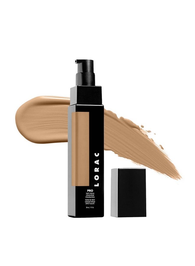 Pro Soft Focus Longwear Foundation ; Full Coverage ; Lightweight ; Water Resistant ; Oil Free ; Medium