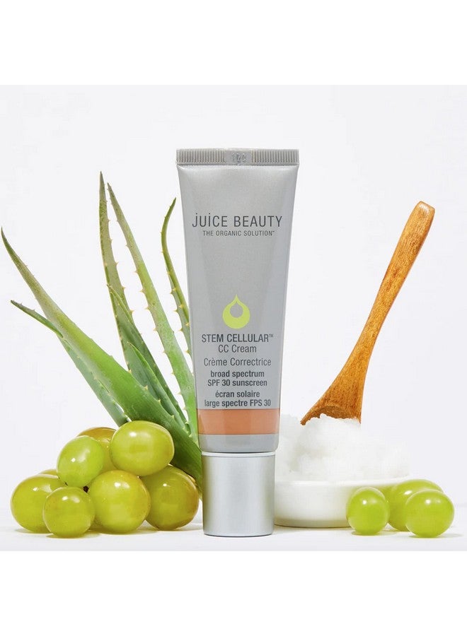 Stem Cellular Cc Cream With Spf 30Warm Glow ; Natural Looking Coverage Sun Protection Age Defying Skin Perfecting Formula With Zinc Spf 30 Sunscreen 1.7 Fl Oz