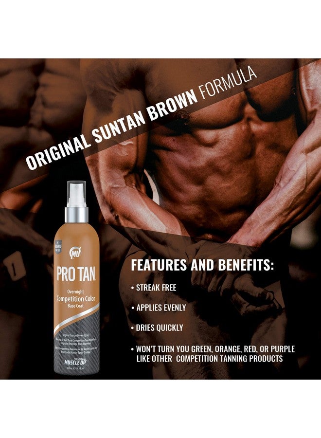 Overnight Competition Color Original Suntan Brown Formula 8.5 Fl Oz (250 Ml)