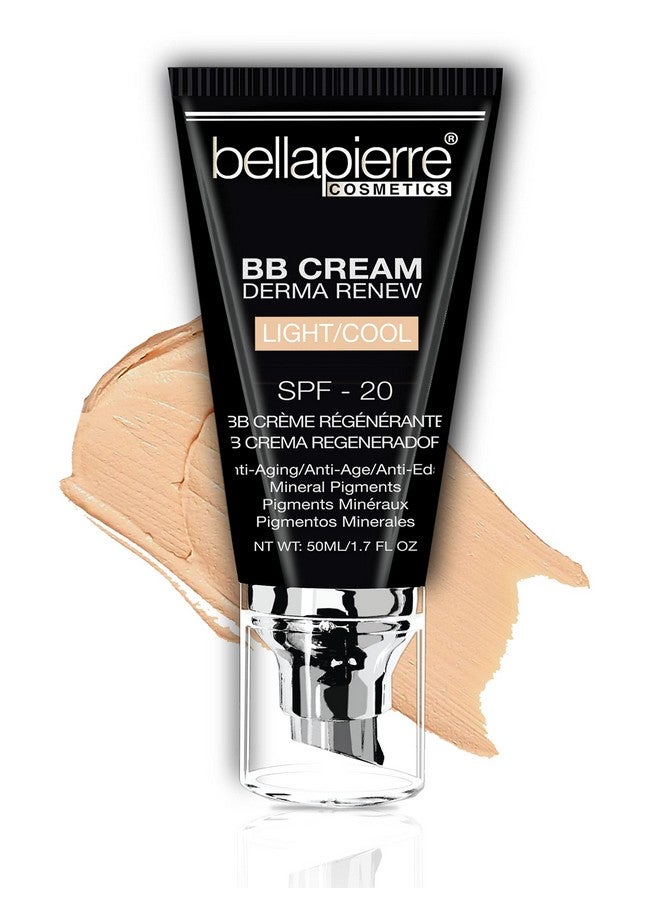 Bb Cream With Spf 20 Tinted Sunscreen Concealer Foundation & Moisturizing Face Cream ; Lightweight Formula + Pump Top Applicator ; Non Toxic & Paraben Free ; 1.7 Oz Light Cool