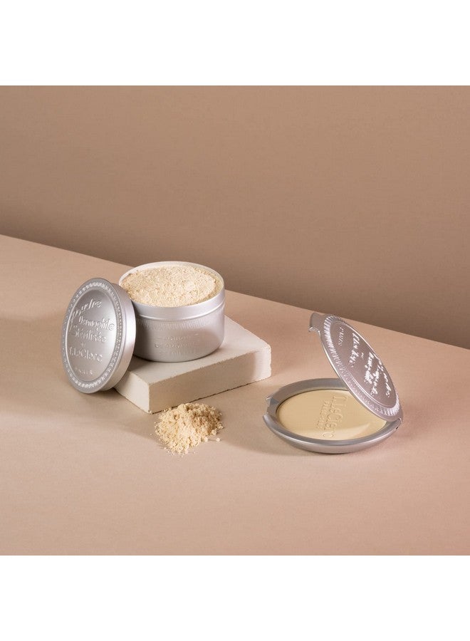 Compact Pressed Powder Super Blendable Face Makeup Longwear Portable Matte Finish Radiant Natural Medium To Full Coverage Airbrushing Mineral Base For Pores & Imperfections (Doré)