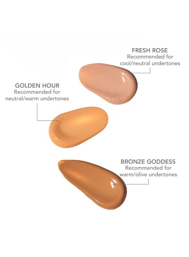 Organic Rosilliance Bb Cream With Spf 30 Tinted Moisturizer Sunscreen & Foundation Dermatologist Tested Golden Hour 1.5 Fl Oz