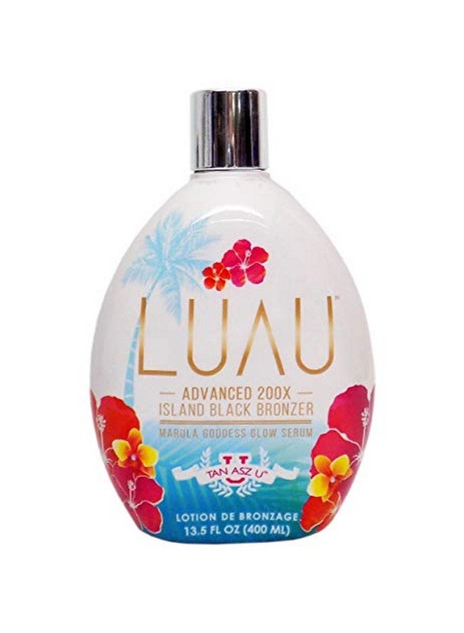 Luau Island Black Bronzer 13.5 Ounce Tanning Bed Lotion (2 X Bottles)