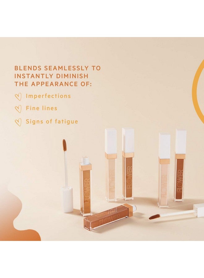 Light Illusion Full Coverage Concealerdiffuse Dark Under Eye Circles Weightless Formula Crease Proof Makeup (Light)