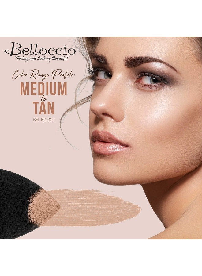 High Definition Medium Shade Makeup Concealer 5 Gram Jar Conceal Imperfections Hide Blemishes Dark Under Eye Circles Cosmetic Cream Use Under Airbrush Foundation