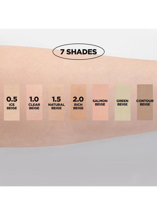 Cover Perfection Concealer Pencil With Sharpner (Contour Beige) Non Comedogenic Spot Eraser Face Shades Contouring Stick Conceal Blemishes Aging Spots Acne And Freckles 1.4G