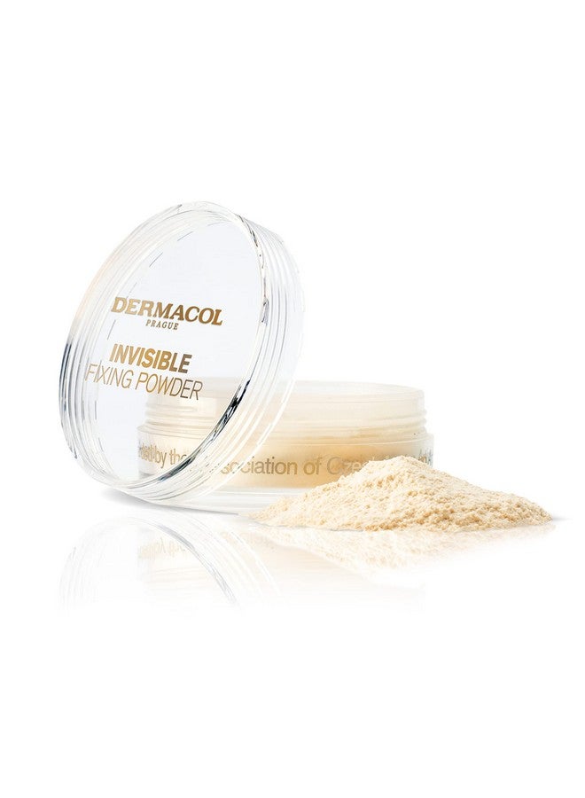 Invisible Fixing Face Powder Touch Proof Translucent Setting Powder For Oily Skin & Other Skin Types Loose Powder Makeup Frangrance Free Matte Powder With Powder Puff Light 13.5 G