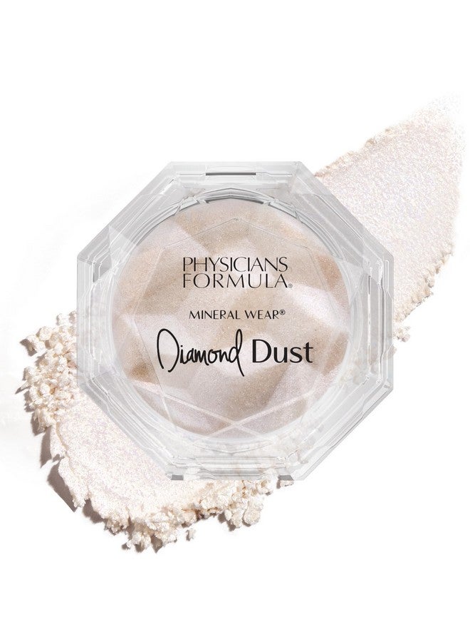 Diamond Dust Mineral Powder Starlit Glow Translucent Setting Powder Makeup Finishing Powder For Face Clean Beauty Dermatologist Approved