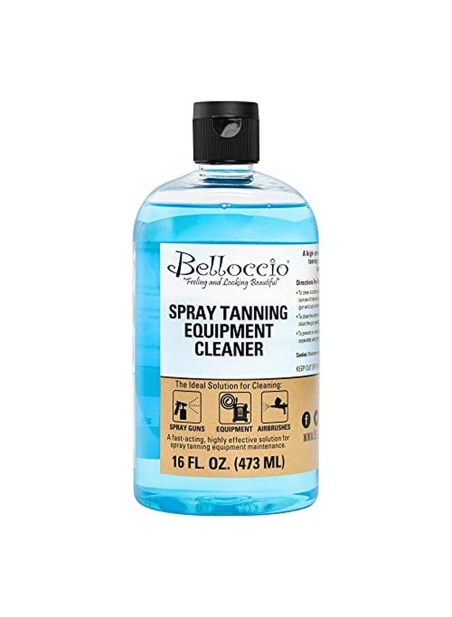 Spray Tanning Equipment Cleaner 16 Ounces Fast Acting Cleaning Solution Clean All Airbrush Spray Tanning Application Guns Airbrushes Equipment System Maintenace Dried On Tan Residue