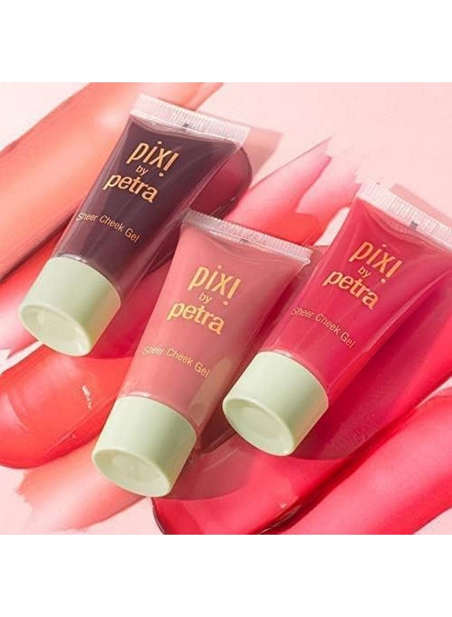 Beauty Sheer Cheek Gel Flushed ; Gel Blush For A Sheer Flush Of Colour ; Oil Free & Fragrance Free Hydrating Liquid Blush ; 0.45 Fl Oz