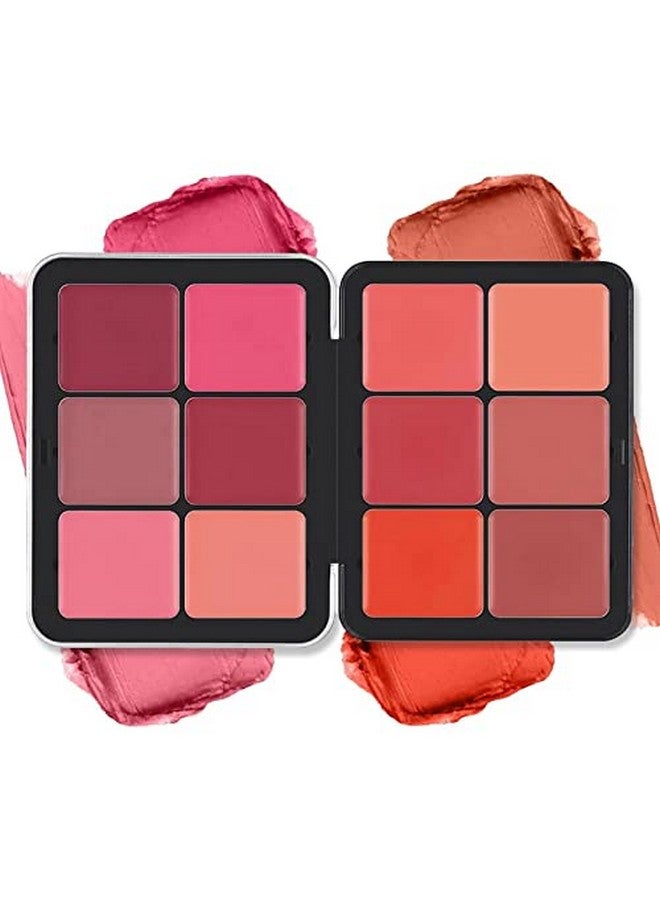 12 Colors Blush Palettehighlighter Blush Powder Makeuplong Wearingsmudge Proofnatural Lookingblendable Cruelty Free Matte Finishcontour And Highlight Blush Palette Face Cosmetics Makeup