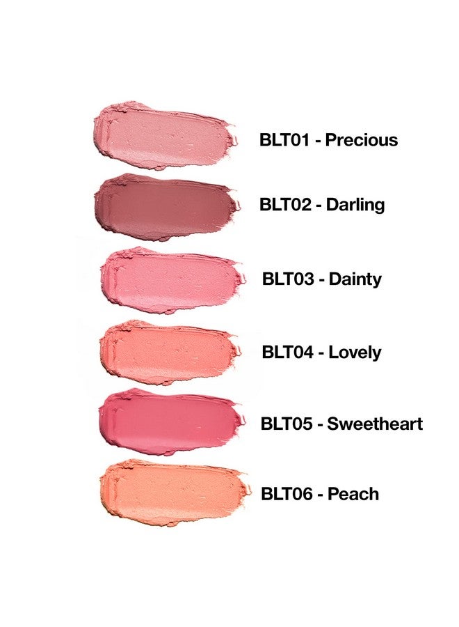 I'M Blushing 2 In 1 Cheek And Lip Tint Buildable Lightweight Cream Blush Sheer Multi Stick Hydrating Formula All Day Wear Easy Application Shimmery Blends Perfectly Onto Skin Lovely