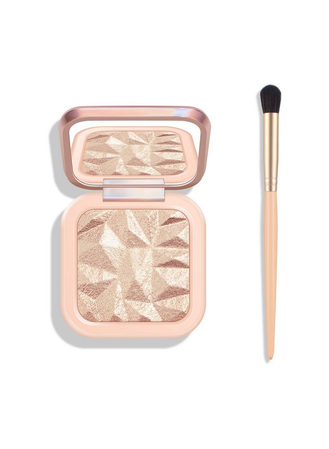 Face Highlighter Palette Glossy Glitter Highlight Contouring Palette Natural Shiny Contour Makeup Illuminator Concealer Lasting Lightweight By Ownest Beauty Sun Glow