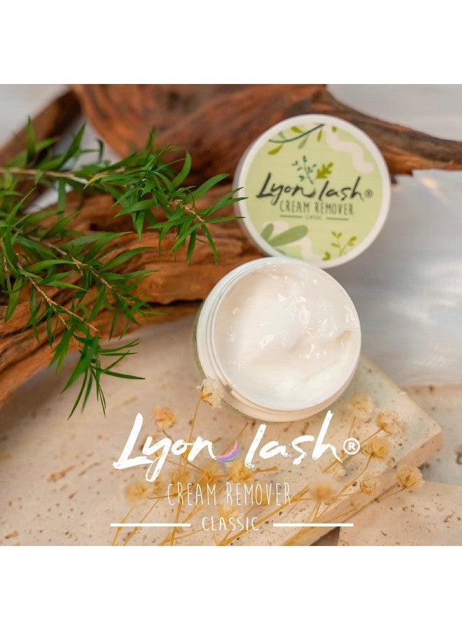 Lyonlash Pro Gentle Cream Remover 15G 0.51Fl. Oz ; Removes Eyelash Extension Glue Effectively; Low Irritation For Sensitive Skin ; Essential Lash Extensions Supplies (Classic)