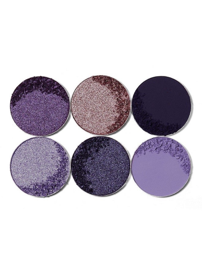 The Violets Eyeshadow Palette Professional & Pigmented Eye Makeup Flawless Finish Soft & Natural Or Complete Glam Shades Of 6