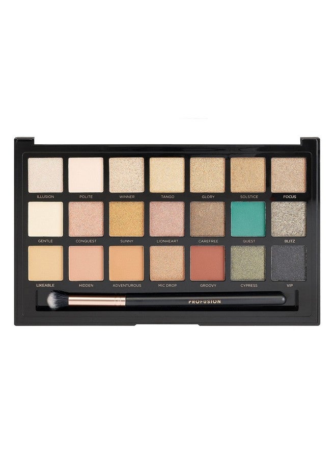 21 Shade Eyeshadow Palette Collection & Brush Chocolates