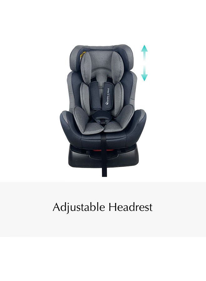 Convertible Car Seat Dual Facing Max Weight 25Kg Black