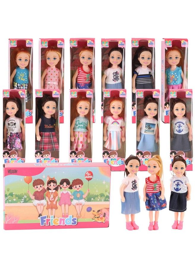 12 Pack: Little Girls Party Favors Dolls 5
