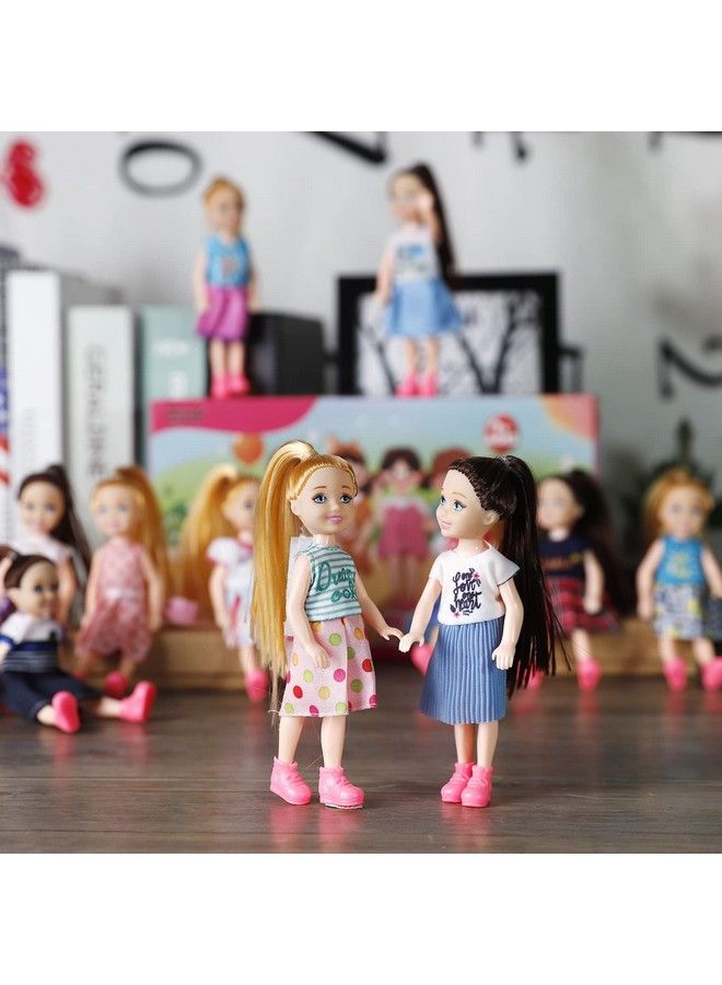 12 Pack: Little Girls Party Favors Dolls 5
