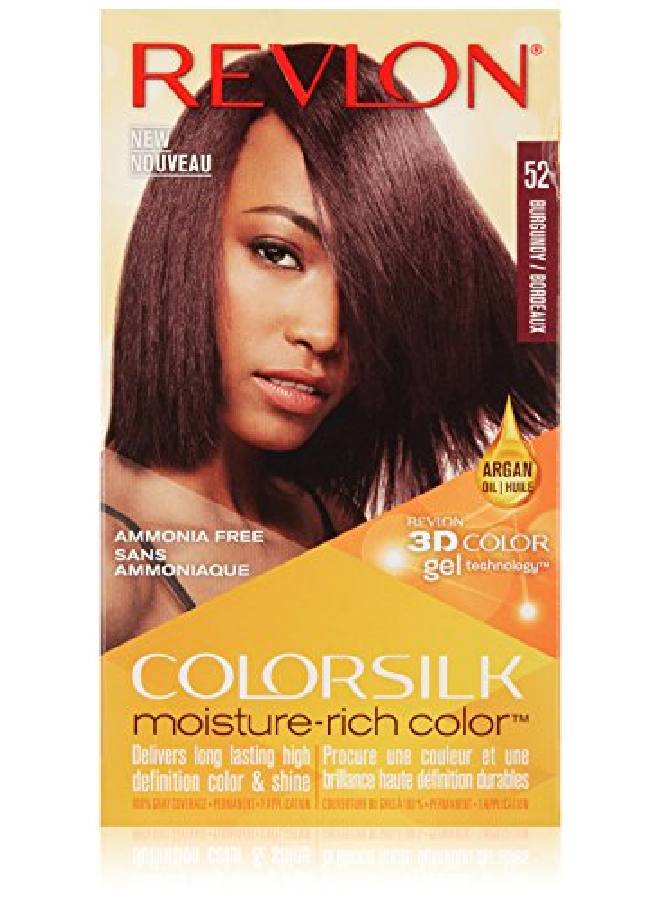 Colorsilk Moisture Rich Hair Color Burgundy No. 52 1 Count