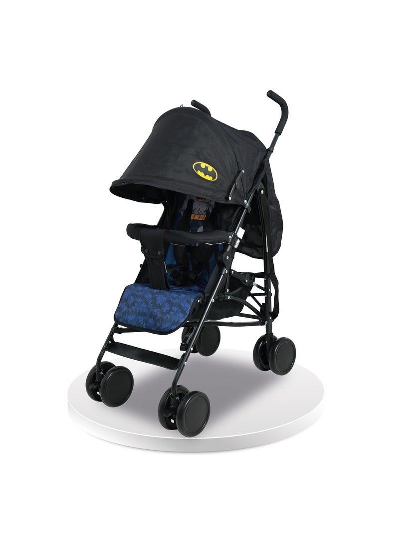 Warner Bros Batman Baby Stroller Storage Cabin  Compact Design, Shoulder Strap Adjustable Reclining Seat