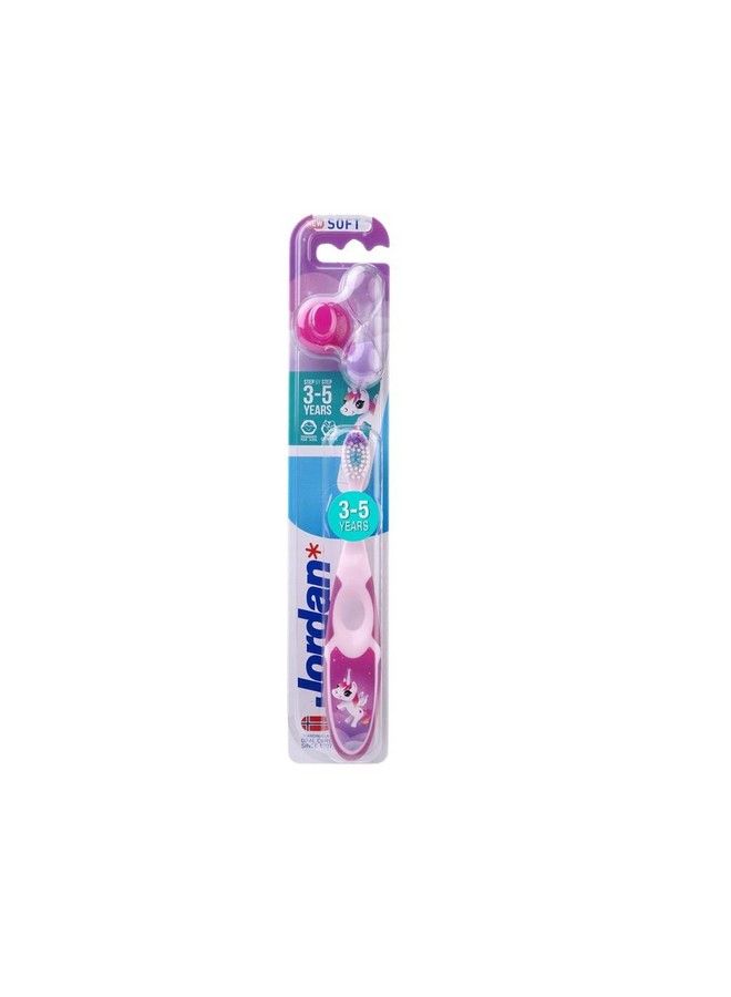 Kids Toothbrush Step 23 5 Years Kids Tooth Brush Soft Bristles Bpa Free With A Sand Timer Holder (3 5Years Sand Holder Plum)