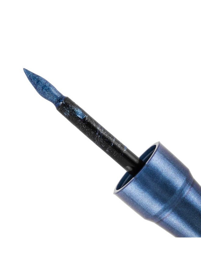 Liquid Eyeliner Highly Pigmented And Waterproof Eyeliner For Intense Eye Definition Smear Proof Eyeliner Liquid Includes Easy Grip Wand And Felt Tip Eyeliner Applicator Aquamarine