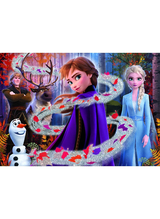 Puzzle Glitter Frozen 2 104 Pieces