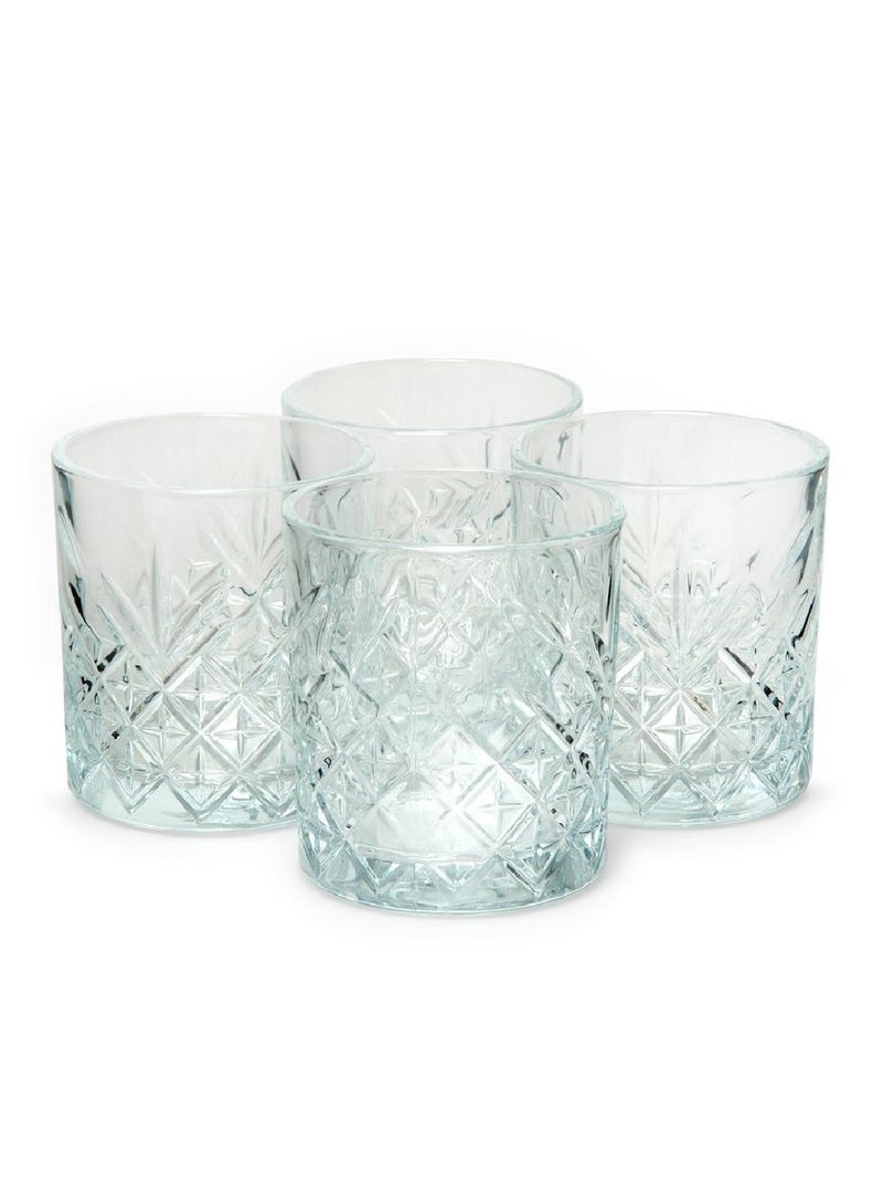 4-Piece Timeless Tumbler Set 345 ml Clear