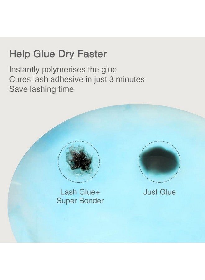 Obeya Lash Bonder For Eyelash Extensions Super Eyelash Bonder For Lash Extensions Glue Accelerator For Better Bond Lash Seal Lock Glue Fume Reduce Irritation Proof Water Oil For Longer Retention