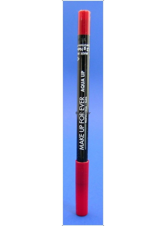Aqua Lip Waterproof Lipliner Pencil 8C (Red) 0.04 Ounce