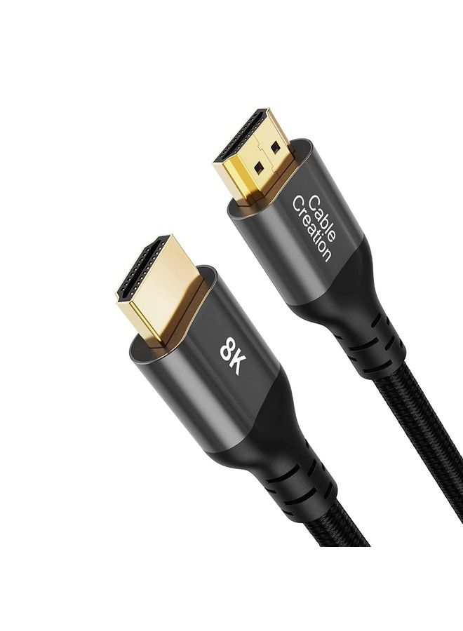 8K Hdmi Cable 10 Feet 48Gbps Hdmi 8K@60Hz Cable Earc Hdr Hdcp 2.2 2.3 Compatible With Ps5 Ps4 Xbox Series X Macbook Pro 2021 Roku Tv Sony Tv Samsung Tv Grey