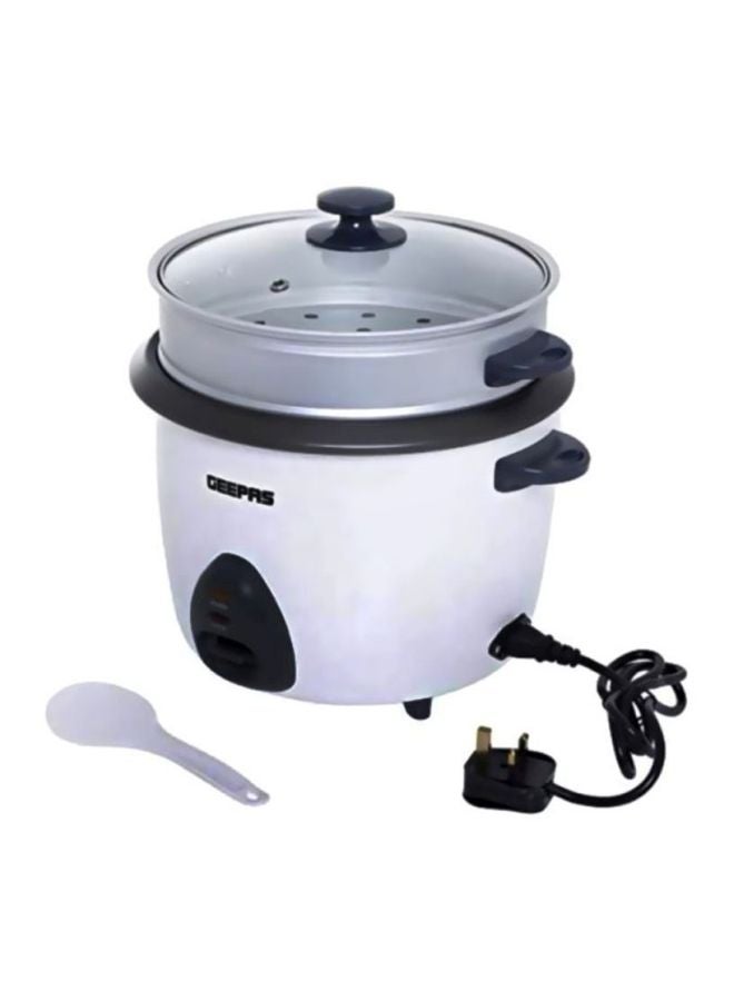 Automatic Rice Cooker 900W 2.2 L 900.0 W GRC4326 White/Black/Clear