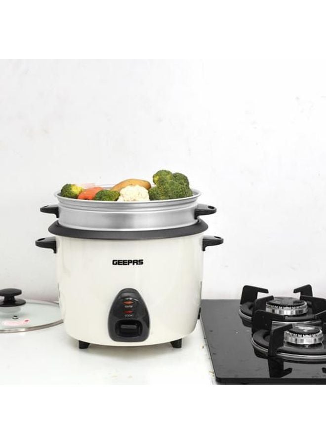 Automatic Rice Cooker 900W 2.2 L 900.0 W GRC4326 White/Black/Clear