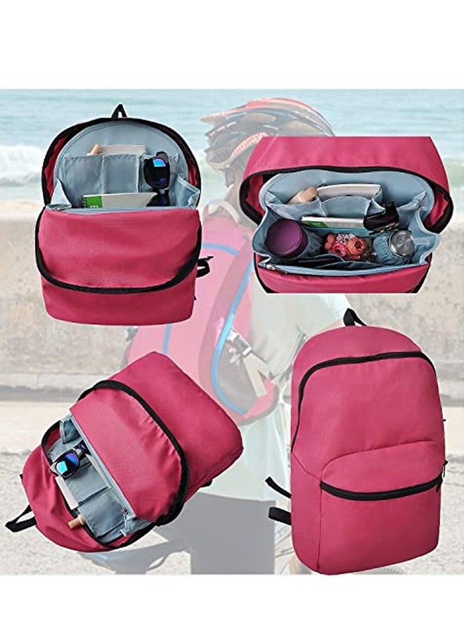 Backpack Organizer, Insert Small Bag Divider for Rucksack Purse Lightweight Nylon Shoulder Bag Organizer Insert, Light Blue